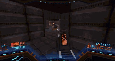 alpha-beta-gamer:STRAFE®   - a fantastic new FPS full of fast, fun and bloody combat, inspired by classics classic’s like DOOM, Quake, and Wolfenstein 3D.STRAFE®   features procedurally generated levels offering billions of level possibilities, satisfying