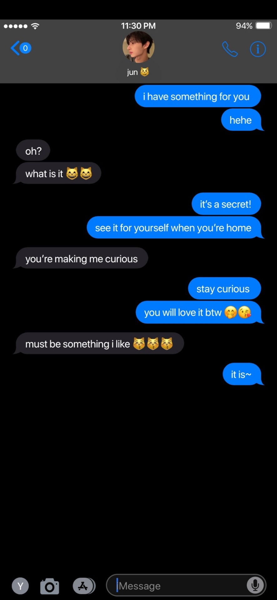 Bf Texts With Jun!