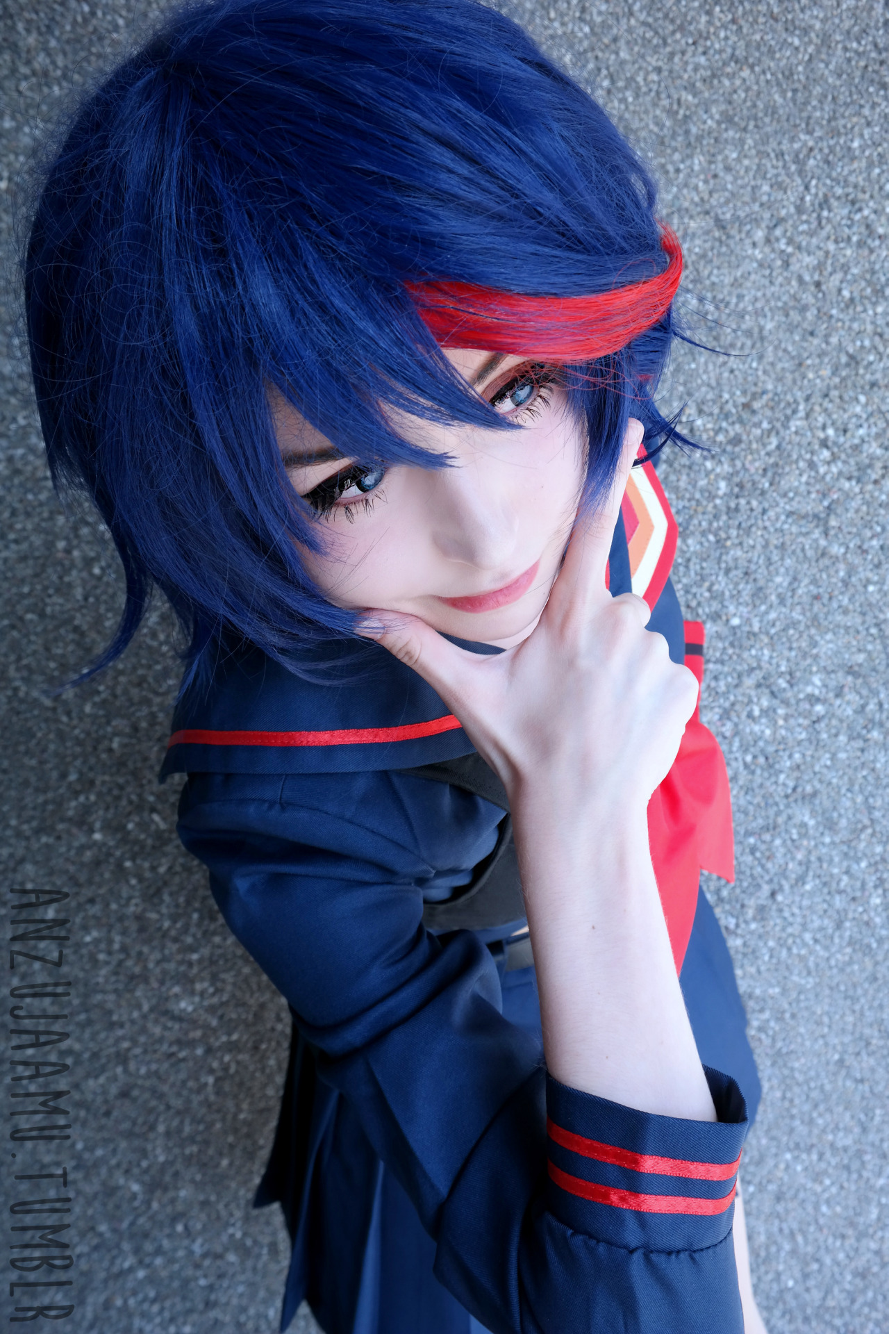 anzujaamu:  My review for this Ryuko Matoi wig&amp;costume is up, finally!Sorry