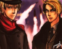 alfred-f-jones-world-hero:  Hetalia- we will turn you into ashes by stirringwind