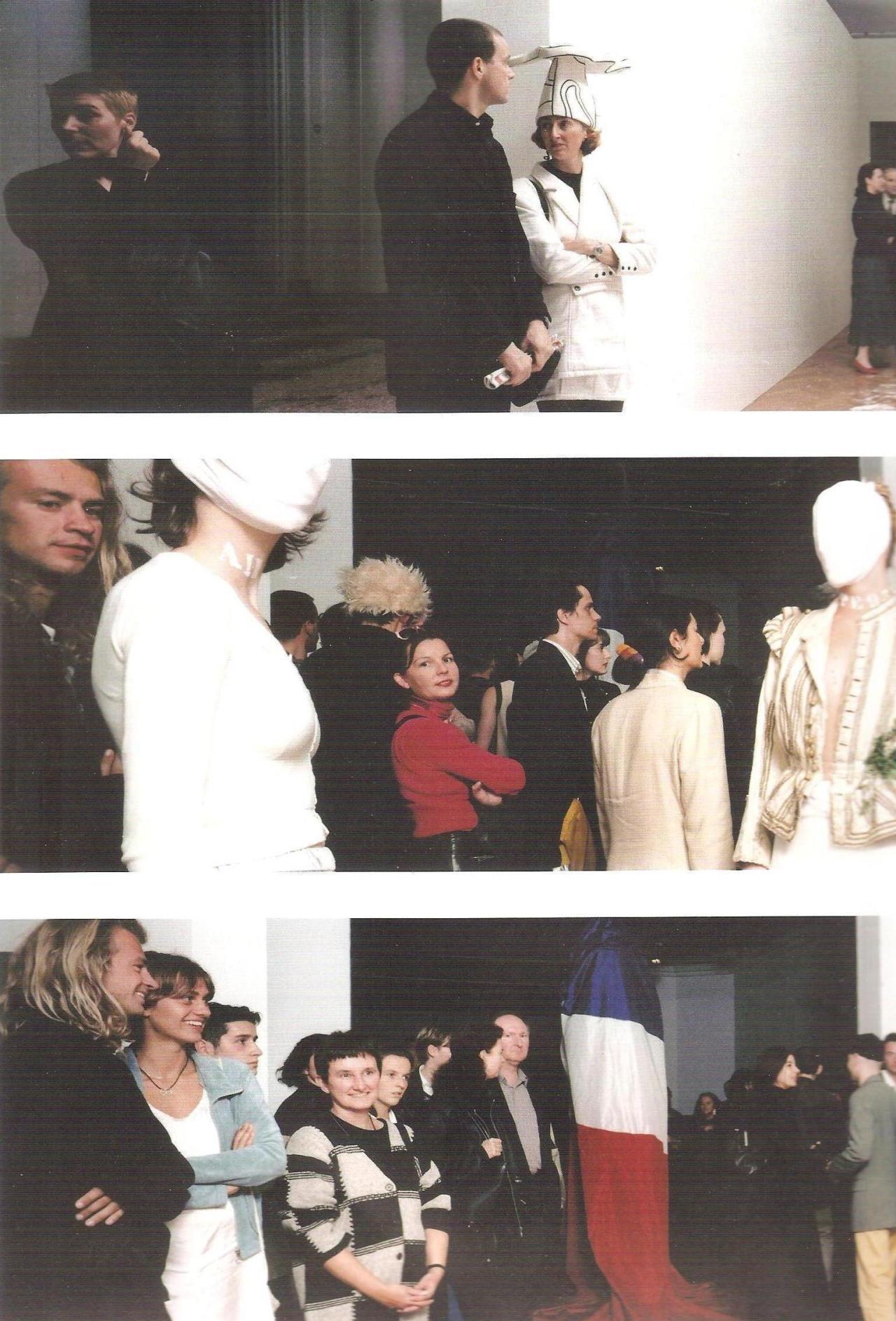 Catwalk show by Maison Martin Margiela at the opening of the exhibition ...