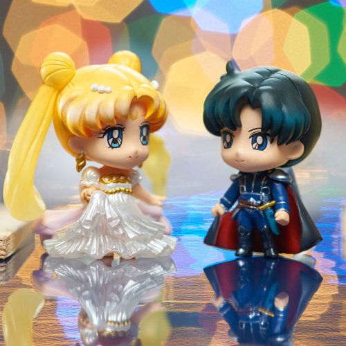 sailormooncollectibles: NEW Sailor Moon Petit Chara Dark Kingdom Set! more info: www.sailormo