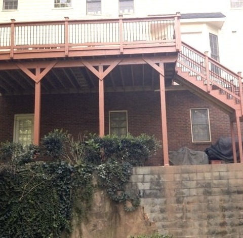 Inspiration For A Large Timeless Backyard Deck Remodel With No Cover
