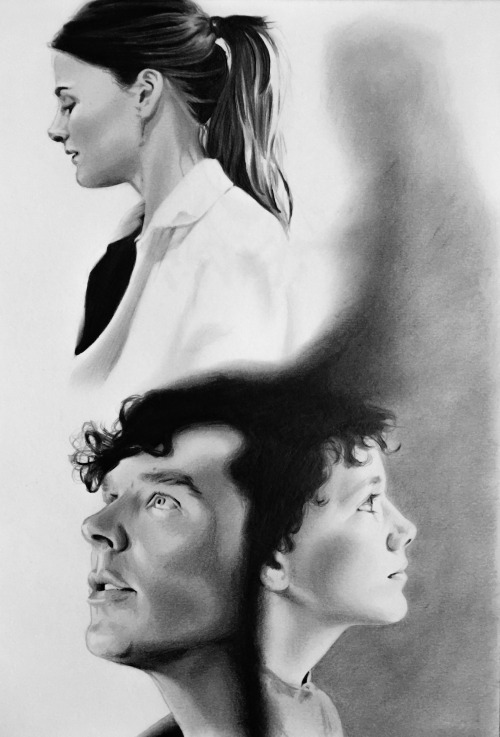 mellie-art: Ta da! Here it is, my artwork for the Sherlolly Big Bang! I was paired with a great stor