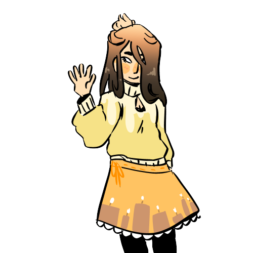 pupbeat:decided to fix up my danganronpa oc’s design a bit since it was very lacking. she’s the ulti