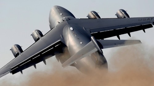 The C-17 Globemaster is a sexy beast! 