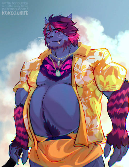 Raffle Prize For @bucky-the-liyoteyou Should Join Us On Patreon! We Pick A New Winner On 1st Of Every
