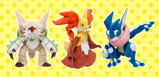 biorobo:  evilhasnever:  pokemon-global-academy:  Pokemon Center - Pokemon XY Plush