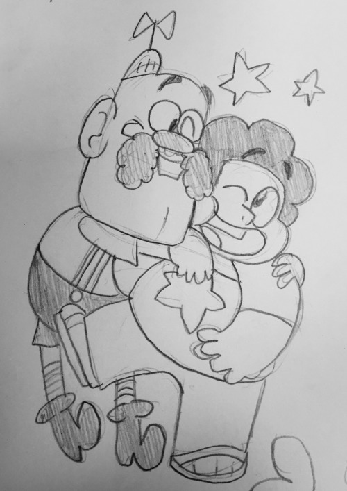 princessbowserkoopa:i feel like this’ll be the cutest and most fun crossover cartoonnetwork’s gonna have yet  yea cause and old man claiming to be everyone’s uncle and grampa hugging someone ten year old boy is cute. :/