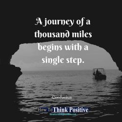 thinkpositive2:  A journey of a thousand