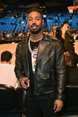 soph-okonedo:  Michael B Jordan attends the NBA All-Star Saturday Night at Smoothie King Center on February 18, 2017 in New Orleans, Louisiana  