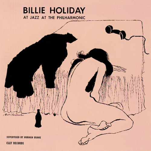 orwell: Billie Holiday Label: Clef 169 10&quot; LP 1954 Design: David Stone Martin