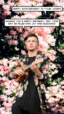 we-can-sleep-in-our-own-graves:  HAPPY 26TH BIRTHDAY TO TYLER JOSEPH!!!!!!!! |-/  p.s, make sure to check this website out www.sickedits.Tyler.edu/join I’ve learnt to edit my photos on this site :)