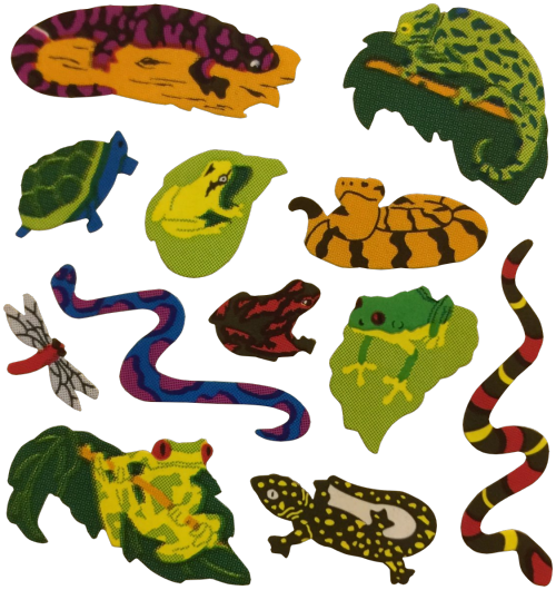 transparentstickers:Rainforest animals stickers by Sandylion