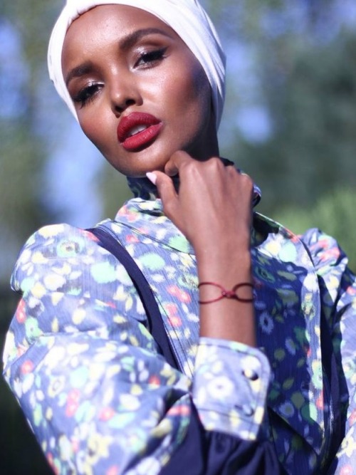 modelsof-color: Halima Aden by Craig Heitkamp for Glamour Magazine - October 2020