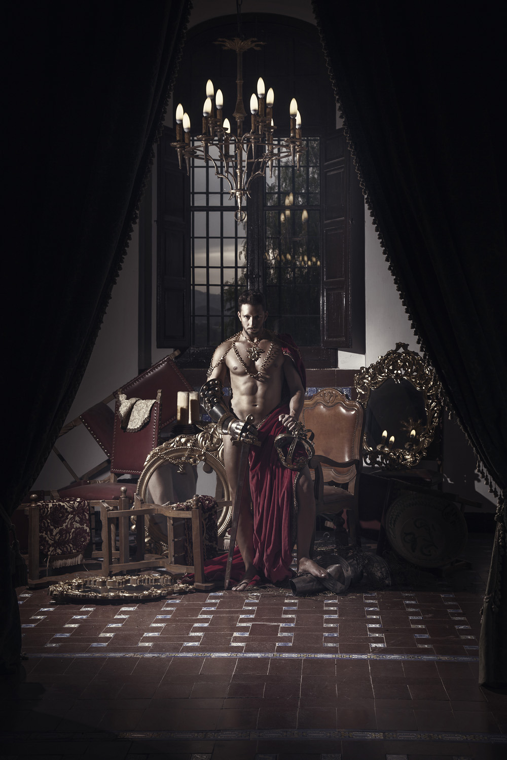 chriscruzism:  “The King” captured by Spanish photographer Jose Martinez modeling