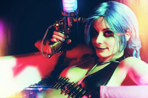 thelemita:  Jinx cosplay by www.facebook.com/ThelemaTherionCosplay Pictures by Osendor Edited by me in picsart, lol. GET JINXED live action project by Cinemaland ( www.facebook.com/cinemaland ) and directed by Laxelan ( 