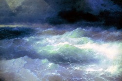  Between the Waves 1898 Ivan Aivazovsky 