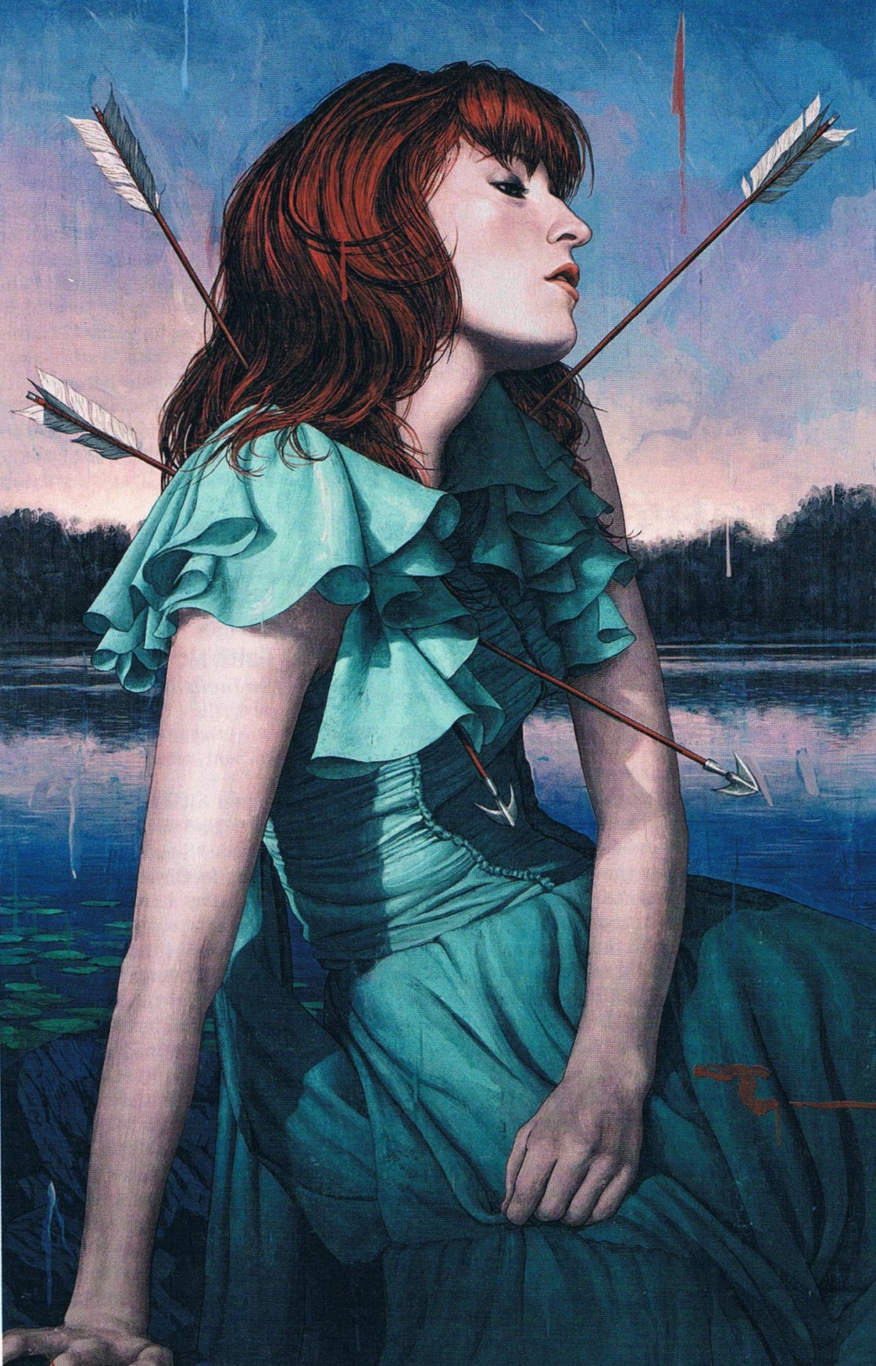 keithjohnmoon-deactivated201903: Florence Welch by Rory Kurtz in Rolling Stone