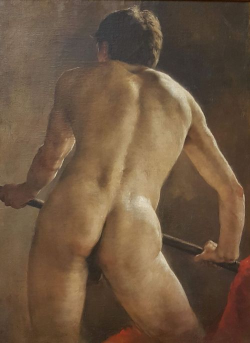 beyond-the-pale: Male Nude,  1888-89  - Ferdo