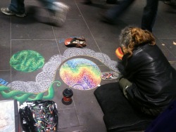 planetvalium:  Homeless artist in Melbourne