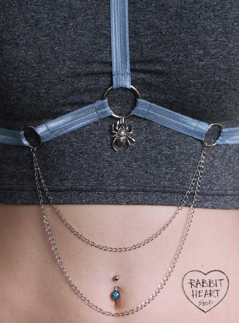 rabbitheartshop:  rabbitheartshop:Elastic “Spider” Harnessavailable on RABBIT