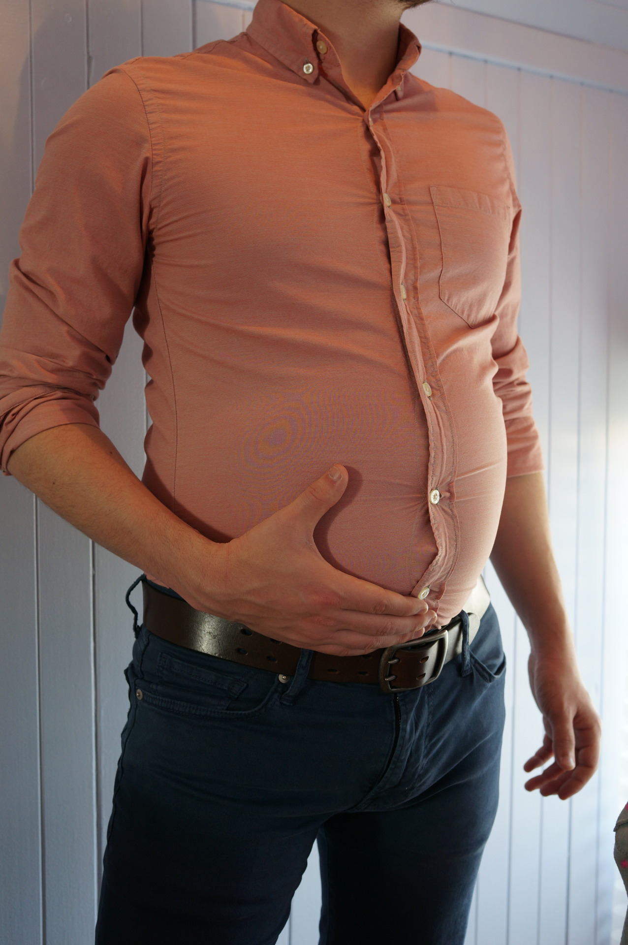 eatdeepfriedgrits:  Tighter? The same? I haven’t lost any weight, that’s for