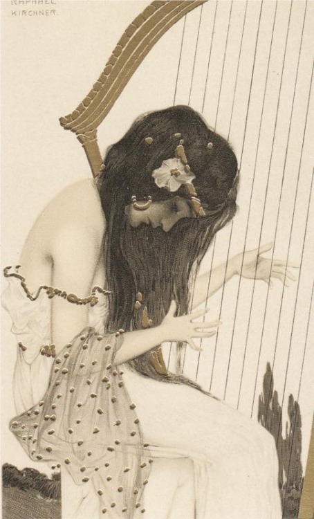 Raphael Kirchner, Greek Virgin, 1900