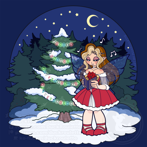 Nutcracker & December Chibi Sticker YCH - Multislots!25 Per Character/slot - Closing 31st December!