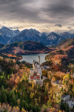 earthyday:  Neuschwanstein Castle Bavaria x Achim Thomae 