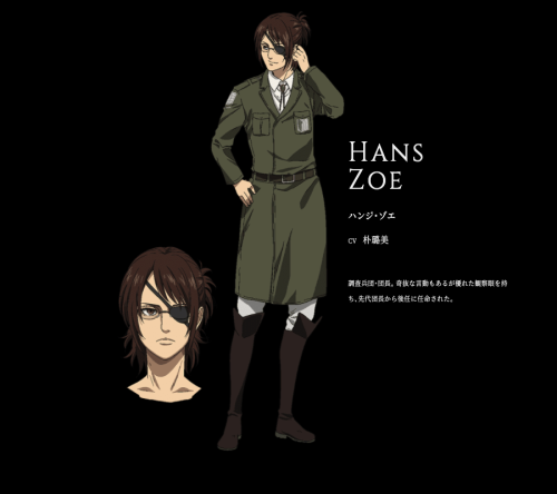 Shingeki no Kyojin The Final Season Character Designs 