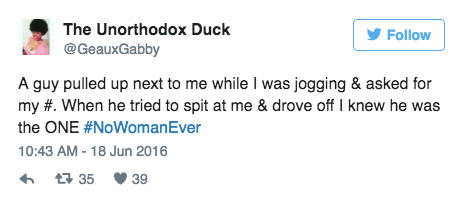 buzzfeednews: Women Are Fighting Back Against Street Harassment With #NoWomanEver