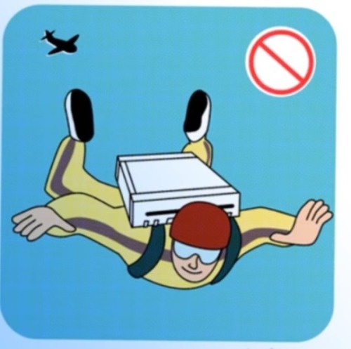 retrogamingblog2: Safety warnings from the Nintendo Wii’s Japanese manual