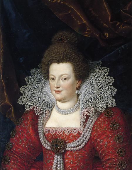 Maria de Medici by Frans Pourbus or Scipione Pulzone, c. 1599