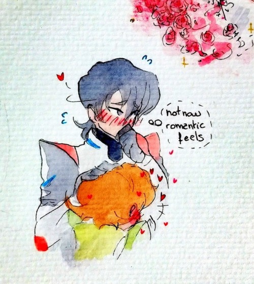 tsubasaart:  Kidge Mission Week Day 3! Revelations: What about Pidge revealing things she’ll n