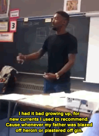 micdotcom:  micdotcom:  Watch: Best substitute teach ever performs jaw-dropping