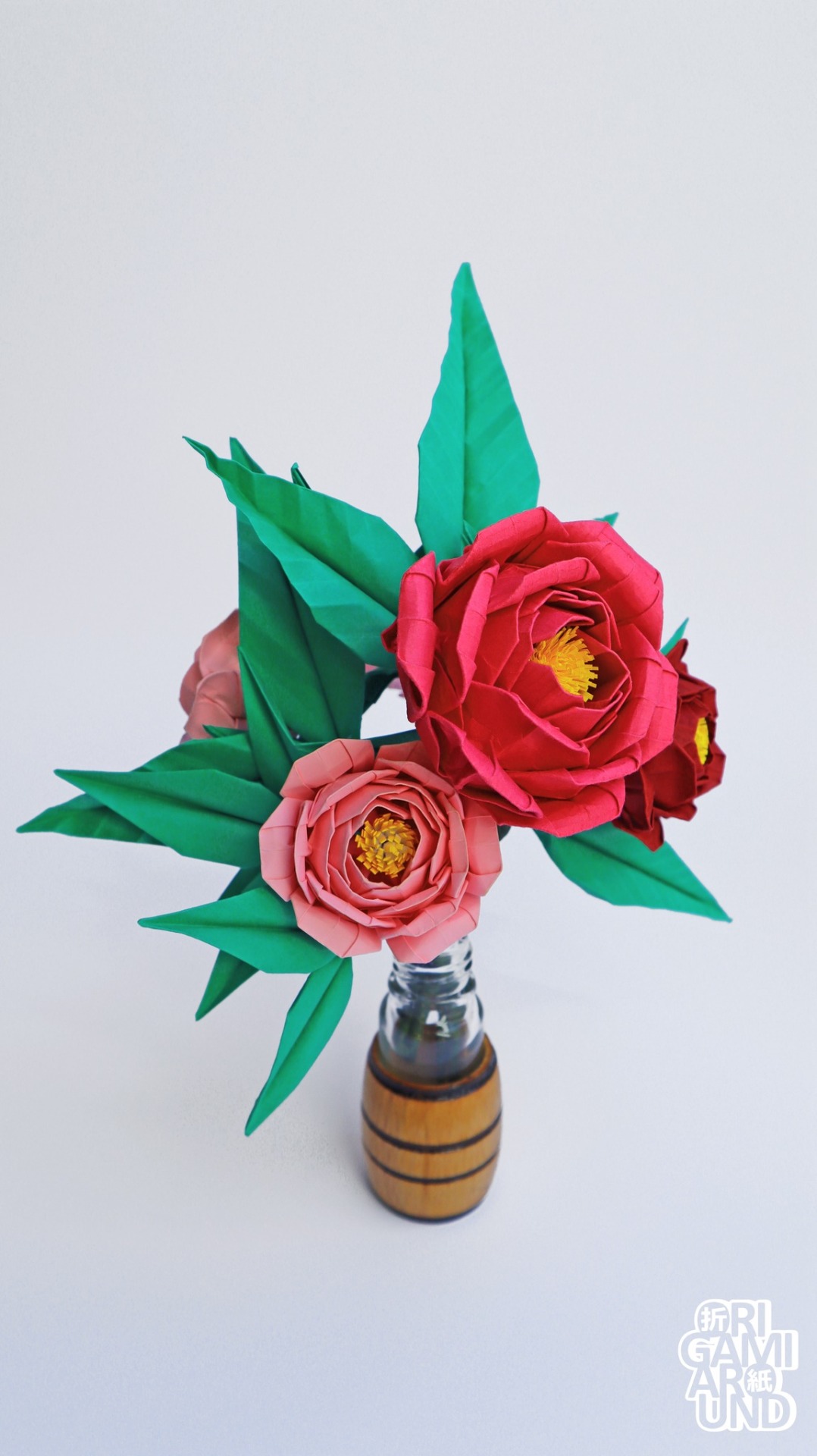 Origami Around 2 — Really easy papercraft rose (Paper rose) It's