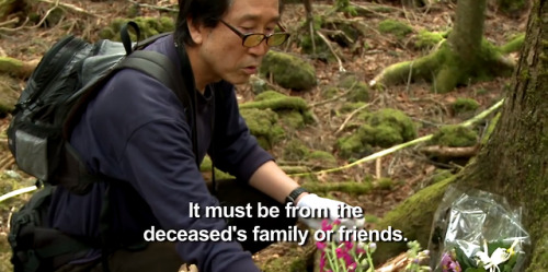 reclusify:  radock: teenlifewasnotthebomb: From Vice’s mini documentary on the Suicide Forest in Japan x im not joking when i say this is literally the only vice documentary worth watching, everything else on vice infuriates me to no end but this is