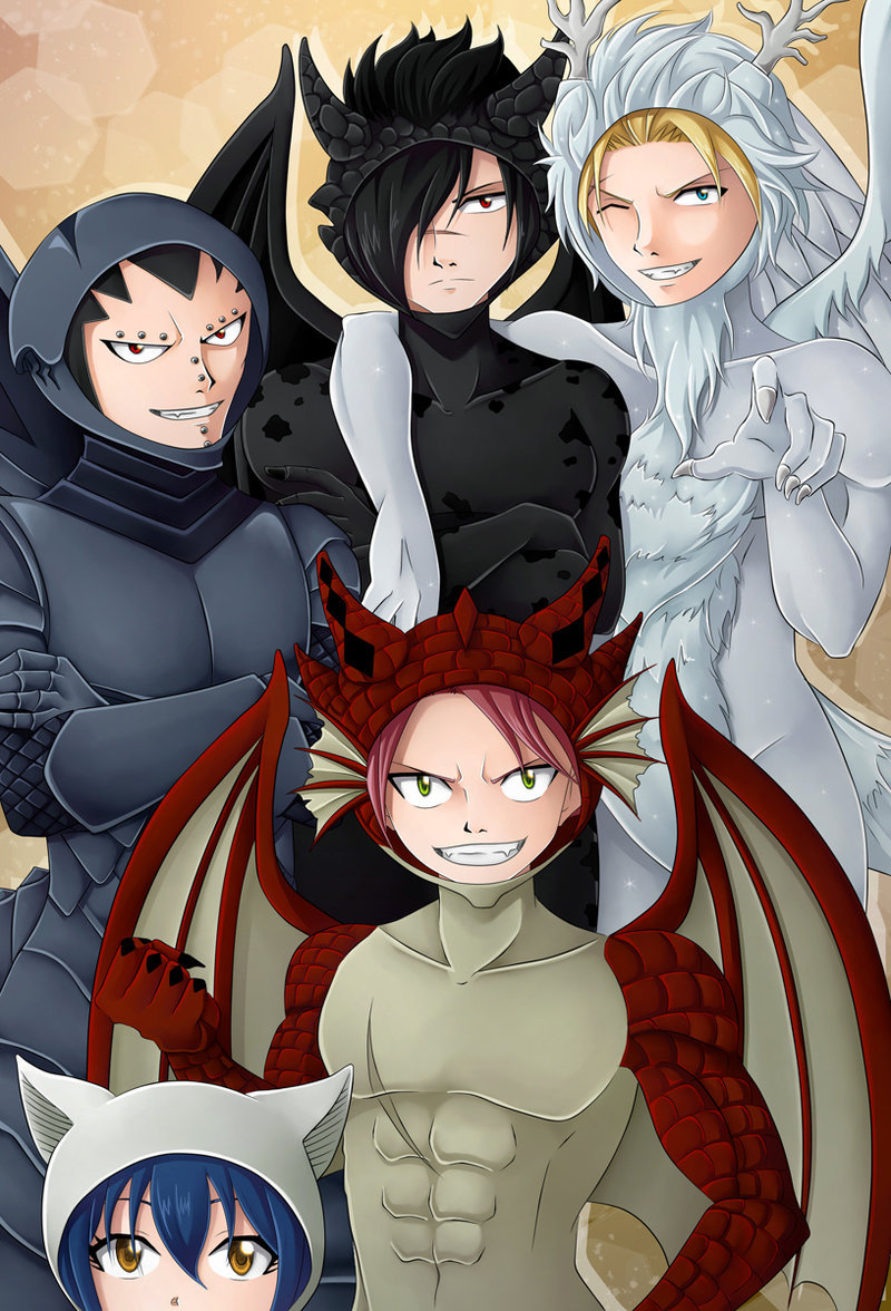 Media] The dragon strength of the dragon slayers : r/fairytail