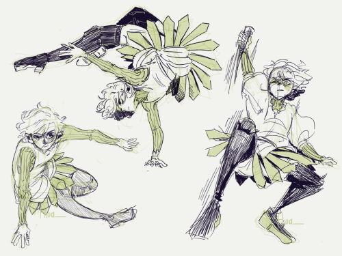 Havent Drawn Dynamic Poses In A While So Im Forcing Myself To Do It By Drawing My Wet Cat