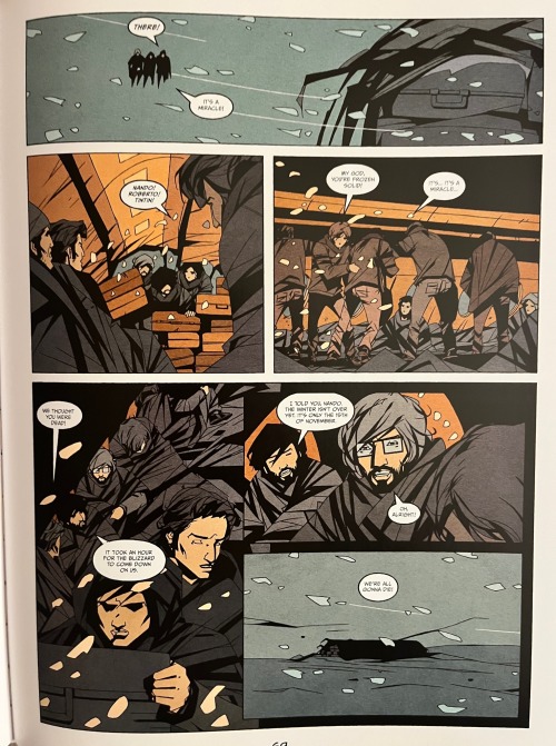 Wanted To Share Some Of My Favorite Pages From The Graphic Novel, Shadows On The Ice, Another Adaptation