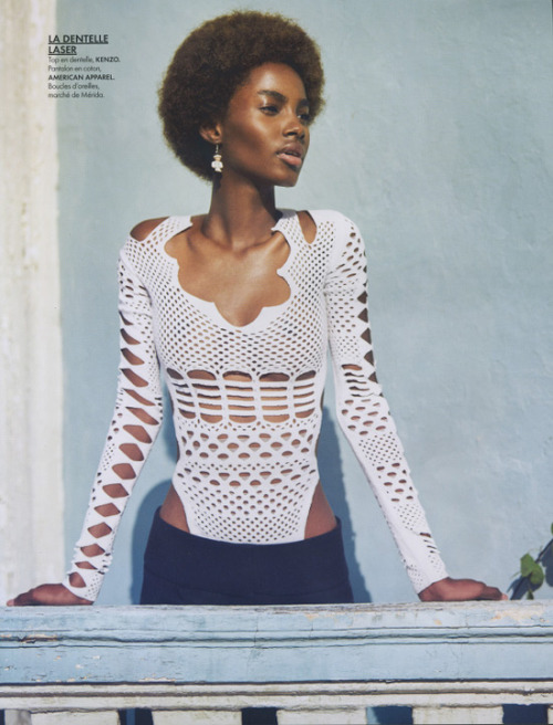 devoutfashion:  Tami Williams for Elle France March 2016 