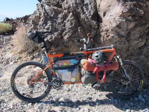 cycleboredom:  freshairhunter:  condormachine:  Death Valley Gravel Trucking  Rick’s mid season trai