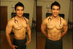 mradibfarhan:  Shazril.  Hottest doctor in Malaysia. 💦💦💦