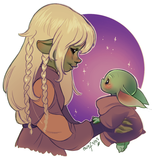 twofoxes:welcome to my ted talk BABY YODA IS A GELFLING FROM THE DARK CRYSTAL AND NOTHING CAN CONVIN