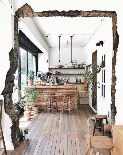 interior-design-home: Rustic kitchen