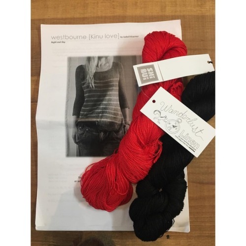 I got new yarn. soooo, happy Next, I knit new project. It&rsquo;s #westbourne !!! 一体何個プロジェクトを掛け持ちするの