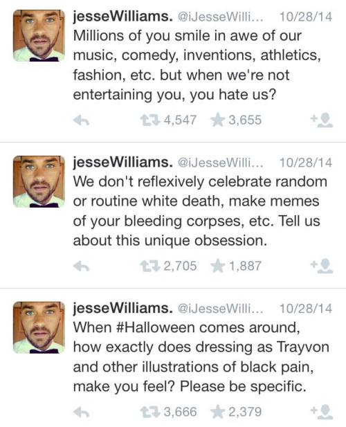 goldenxpvssy: the-goddamazon: actjustly: Jesse Williams just being Jesse Williams. Dude is incredibl