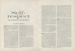 lavinianicholai: Joan Didion on Self-Respect,