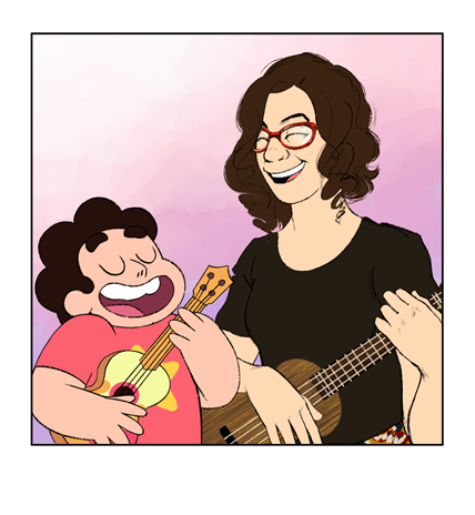 paintsano:  Hey everyone! Here’s part of what I’ve been working on lately. This is a photoset based on Kicsterash’s ToonZ series featuring cartoons with their respective creators. I can be a big sucker for crossovers, as many of you already know. 